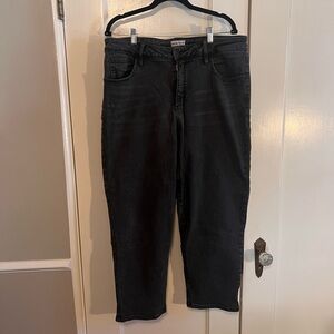 Ava & Viv Charcoal high rise mom jeans